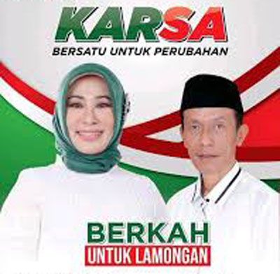 3. Dra. Hj. Kartika Hidayati, M.M., M.HP – Saim, S.Pd. (PKB 10, PDI-P 8 = 18 Kursi)